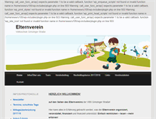 Tablet Screenshot of elternverein-grinzingerstrasse.at